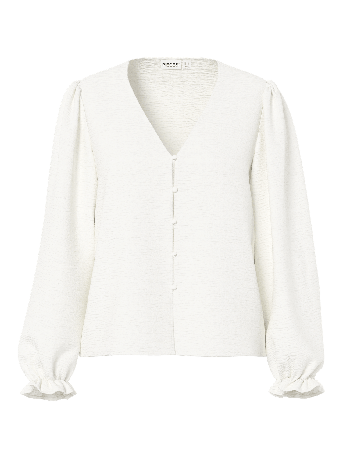 PCTIFFANY Top - Cloud Dancer - VERO MODA & VILA Bergvik
